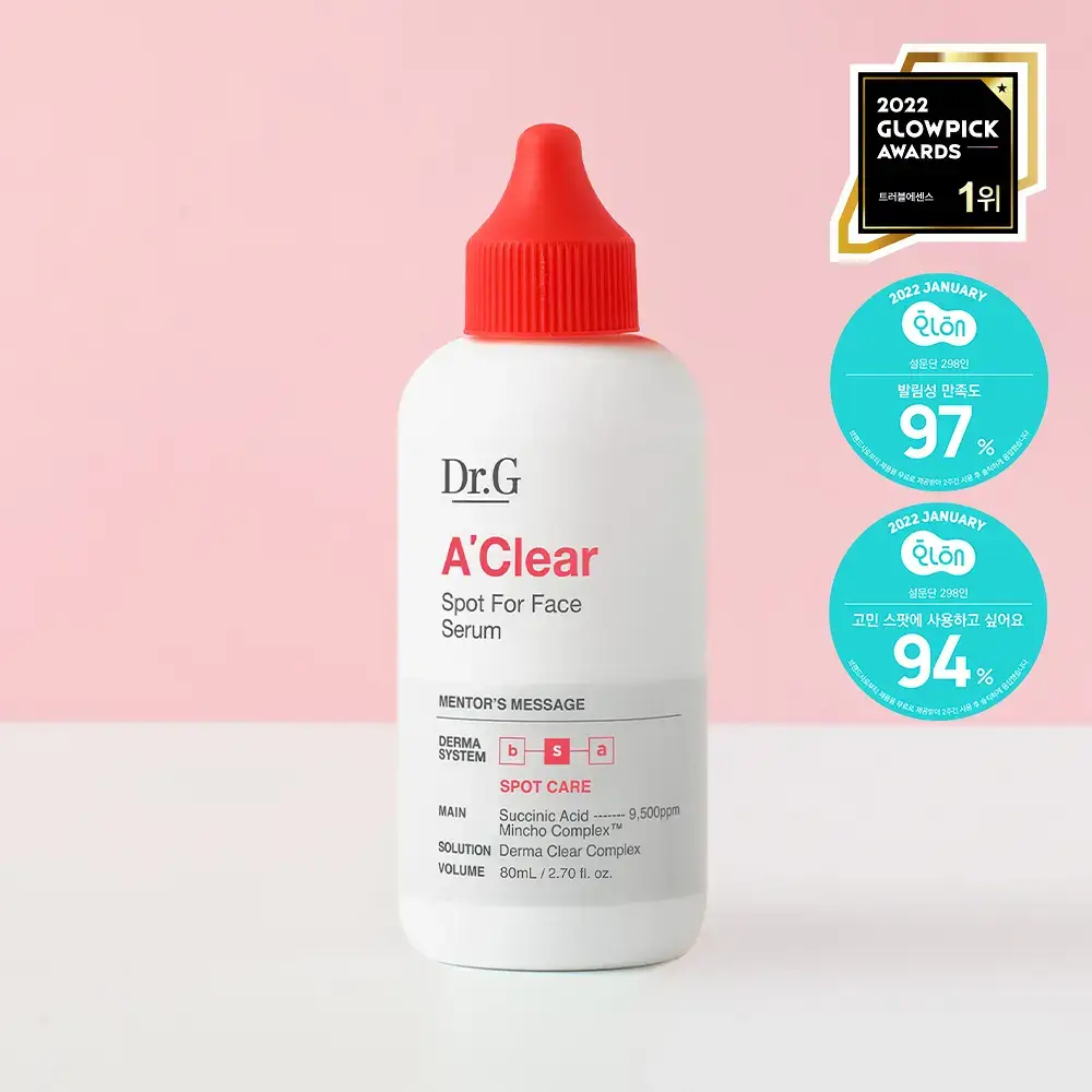 [트러블/여드름] 닥터지 에이클리어 스팟 포 페이스 세럼 80ml 대용량 기획세트